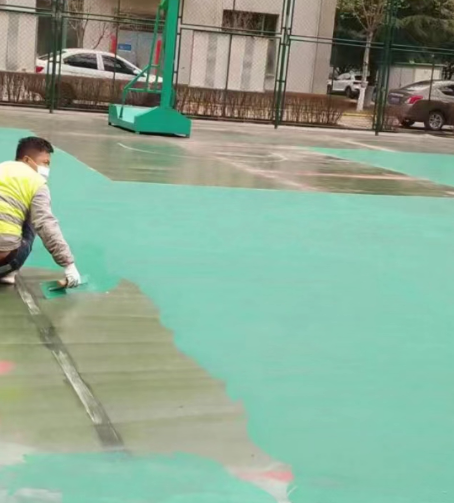 宜宾球场地面翻新